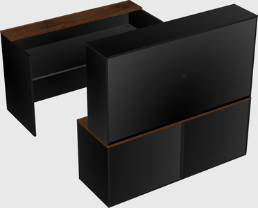 Modular reception desk