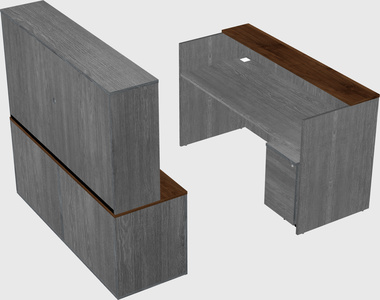 Modular reception desk