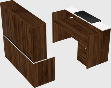 Modular reception desk