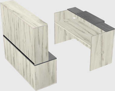 Modular reception desk