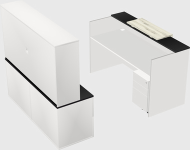 Modular reception desk