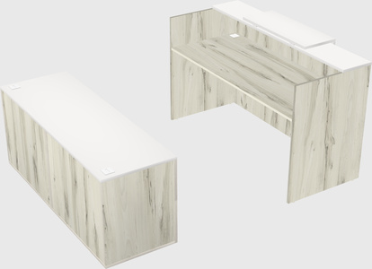 Modular reception desk