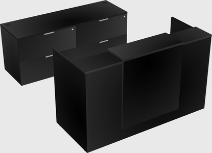 Modular reception desk