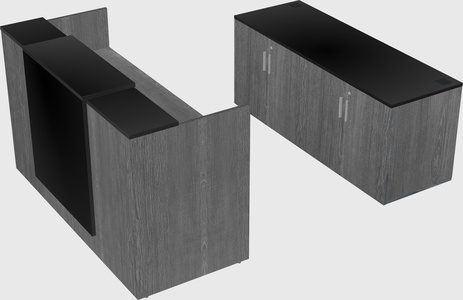 Modular reception desk
