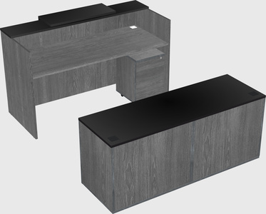 Modular reception desk