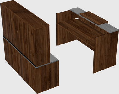 Modular reception desk