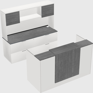 Modular reception desk