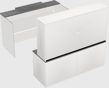 Modular reception desk