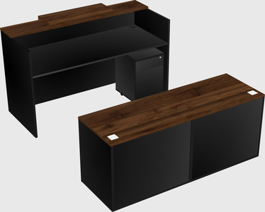 Modular reception desk