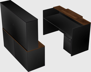 Modular reception desk