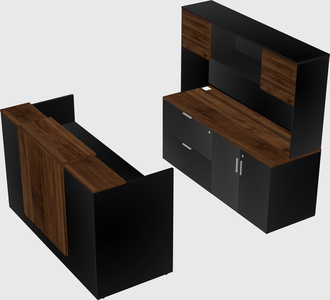 Modular reception desk