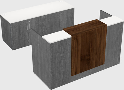 Modular reception desk