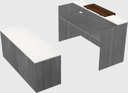 Modular reception desk