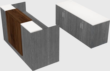 Modular reception desk
