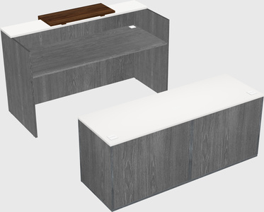 Modular reception desk