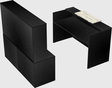 Modular reception desk
