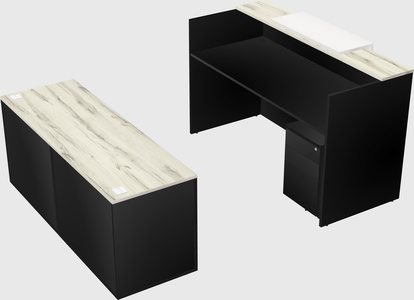 Modular reception desk