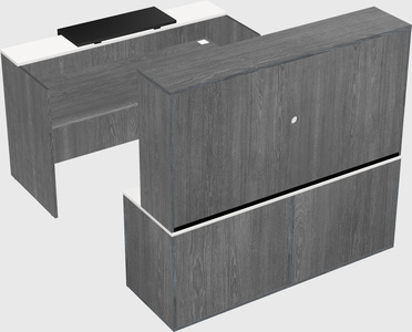 Modular reception desk