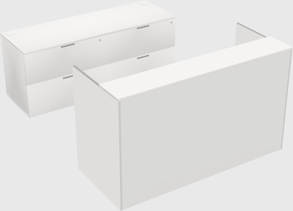 Modular reception desk
