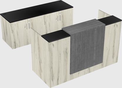 Modular reception desk