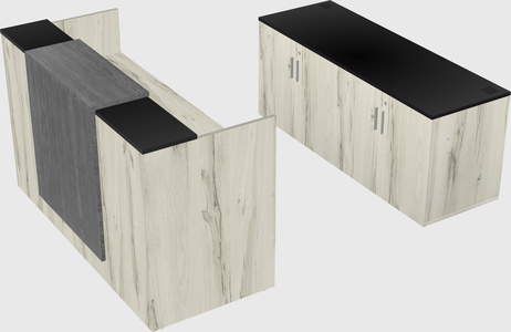 Modular reception desk