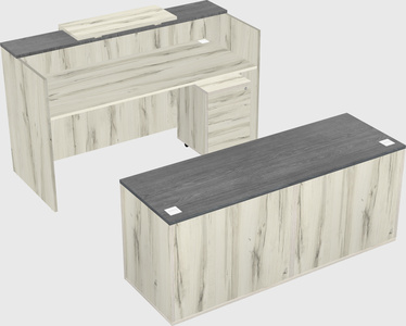 Modular reception desk