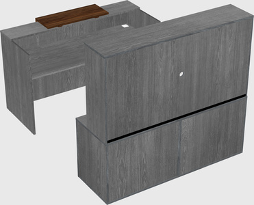 Modular reception desk