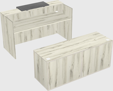 Modular reception desk