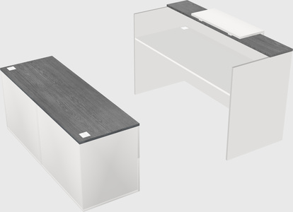 Modular reception desk