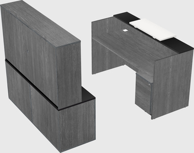 Modular reception desk
