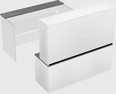 Modular reception desk