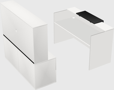Modular reception desk