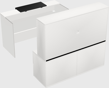 Modular reception desk