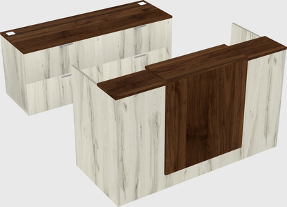 Modular reception desk