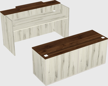 Modular reception desk
