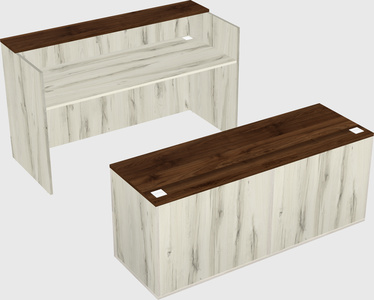 Modular reception desk