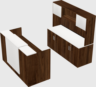Modular reception desk