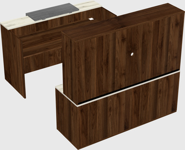 Modular reception desk