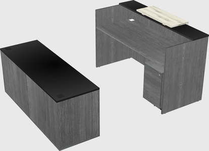 Modular reception desk