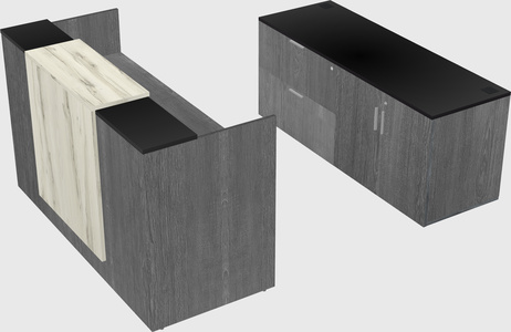 Modular reception desk