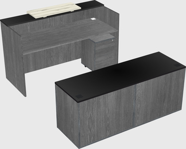 Modular reception desk