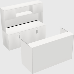 Modular reception desk