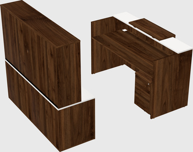 Modular reception desk
