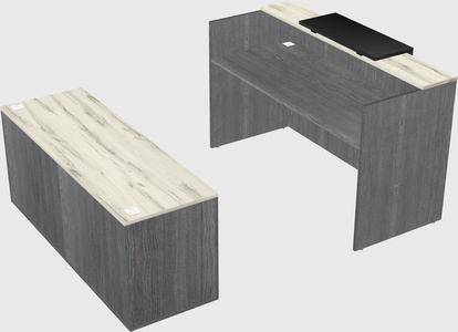 Modular reception desk