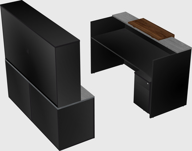 Modular reception desk