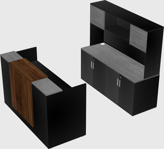 Modular reception desk