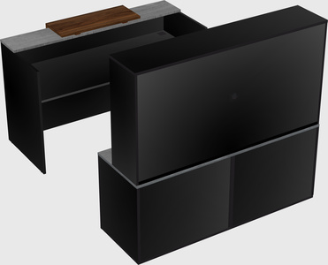 Modular reception desk