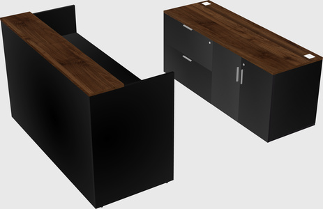 Modular reception desk