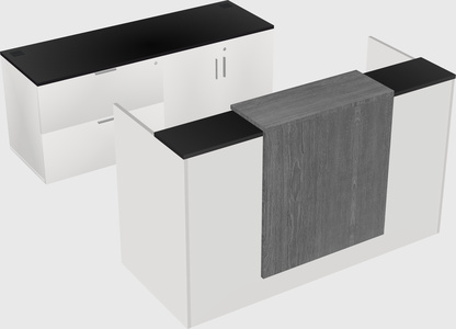 Modular reception desk