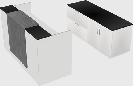 Modular reception desk